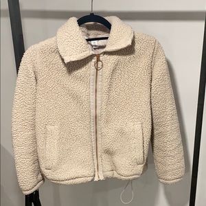 Full-Zip Sherpa jacket